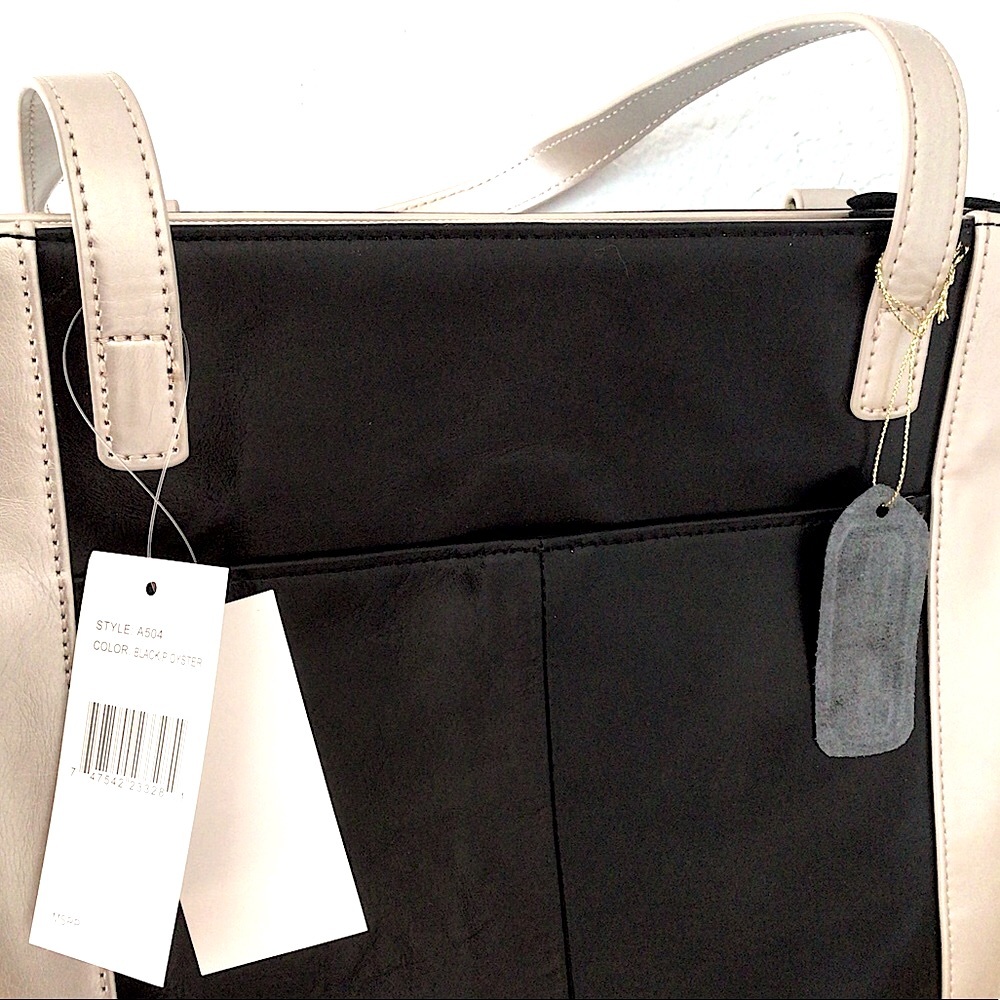 Aurielle Leather Tote Bag - Picture 4 of 6